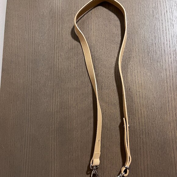 Longchamp Canvas/Leather Crossbody Bag with Removable, Adjustable Strap - Picture 6 of 7